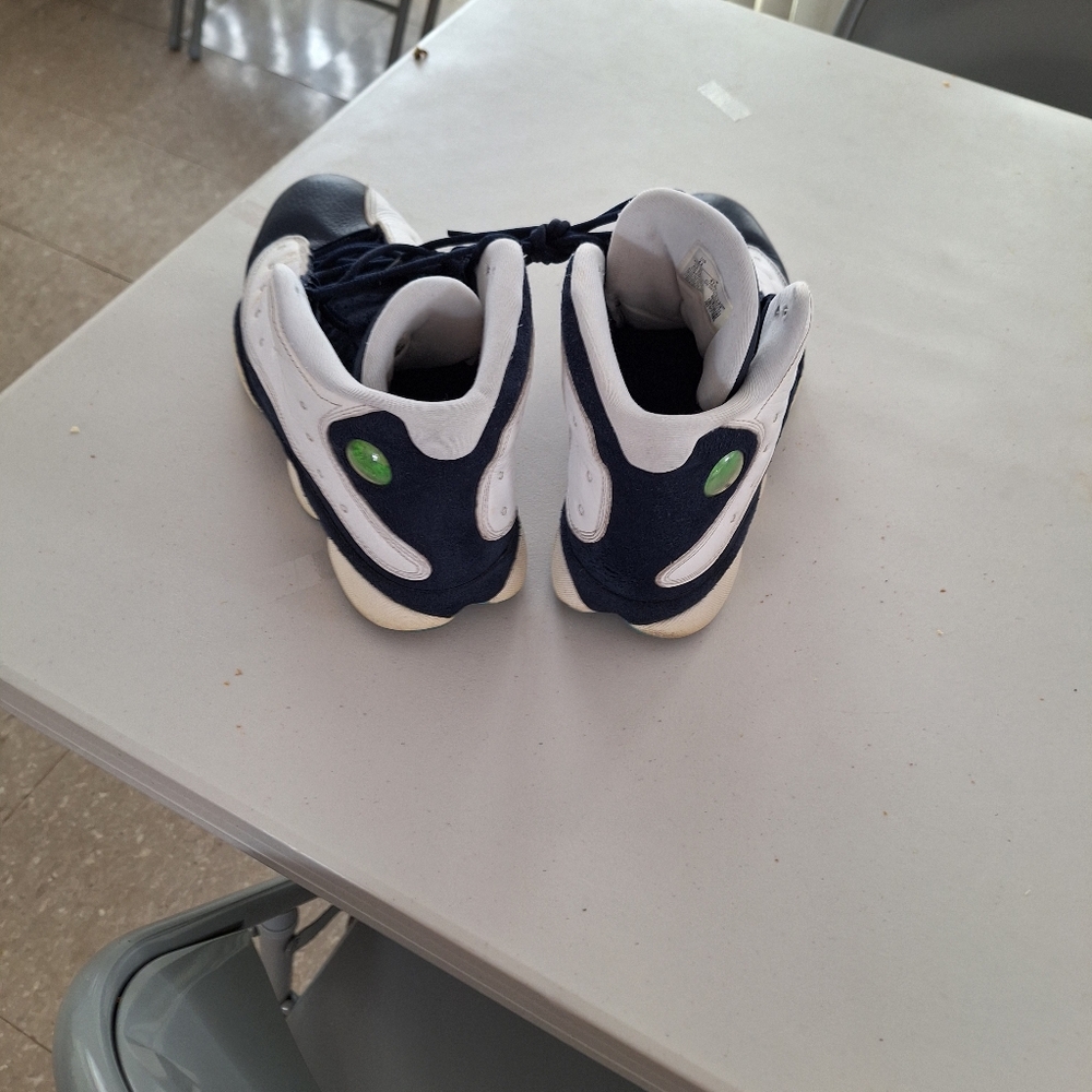 Kids Blue and White Sneakers